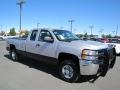 Sheer Silver Metallic 2010 Chevrolet Silverado 2500HD Extended Cab 4x4