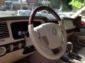 2004 Lincoln Aviator Light Parchment Interior Steering Wheel Photo