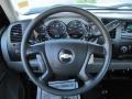 2010 Chevrolet Silverado 2500HD Light Titanium/Dark Titanium Interior Steering Wheel Photo