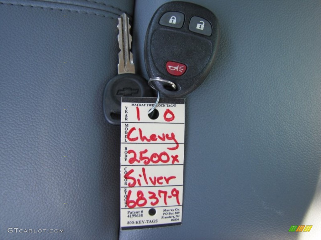 2010 Chevrolet Silverado 2500HD Extended Cab 4x4 Keys Photo #66618970