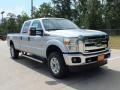 2012 Ingot Silver Metallic Ford F350 Super Duty XLT Crew Cab 4x4  photo #1