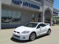 Northstar White 2008 Mitsubishi Eclipse SE V6 Coupe