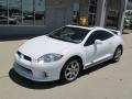 Northstar White 2008 Mitsubishi Eclipse SE V6 Coupe Exterior