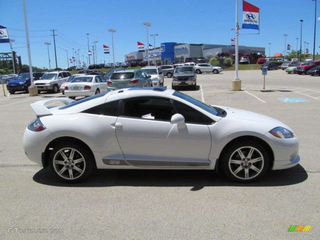 Northstar White 2008 Mitsubishi Eclipse SE V6 Coupe Exterior Photo #66620846