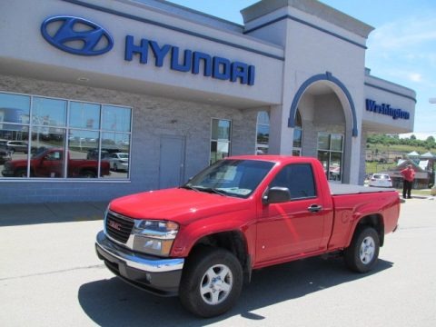 2007 GMC Canyon SLE Regular Cab 4x4 Data, Info and Specs