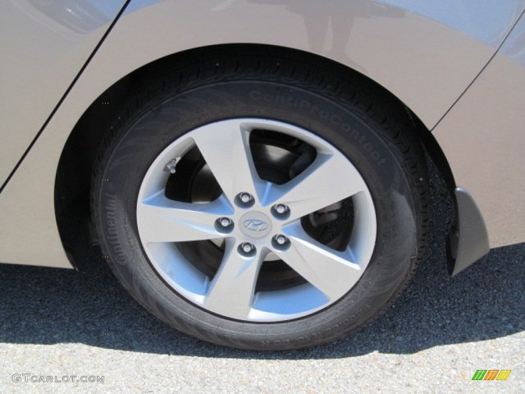 2012 Elantra GLS - Desert Bronze / Beige photo #4