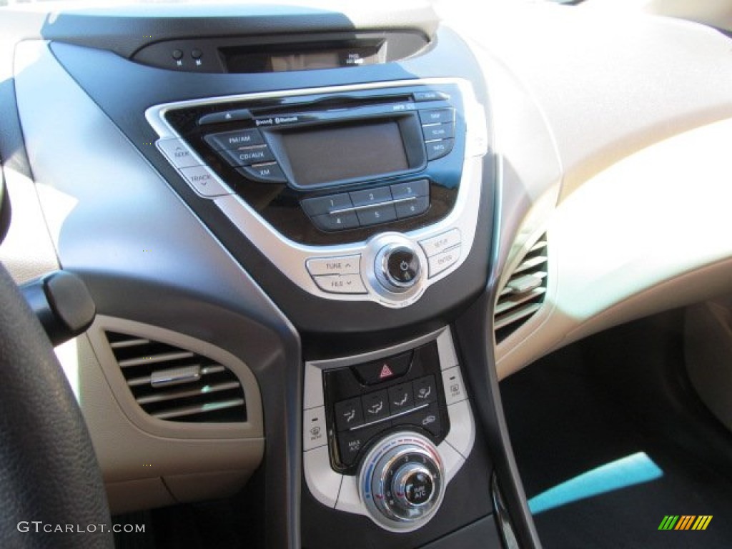 2012 Elantra GLS - Desert Bronze / Beige photo #14