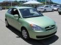 2011 Apple Green Metallic Hyundai Accent GL 3 Door  photo #10