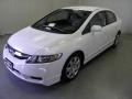 Taffeta White - Civic LX Sedan Photo No. 3