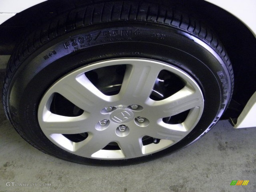 2010 Civic LX Sedan - Taffeta White / Beige photo #13