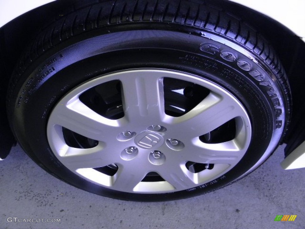 2010 Civic LX Sedan - Taffeta White / Beige photo #14