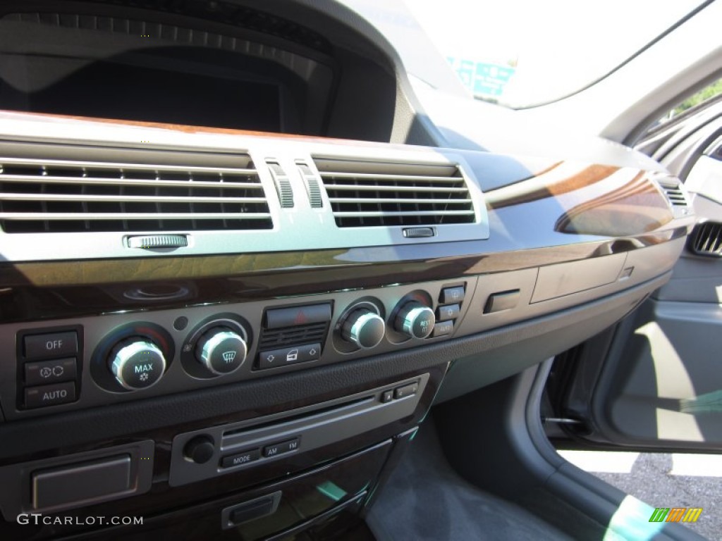 2007 7 Series 750Li Sedan - Sterling Grey Metallic / Black photo #43