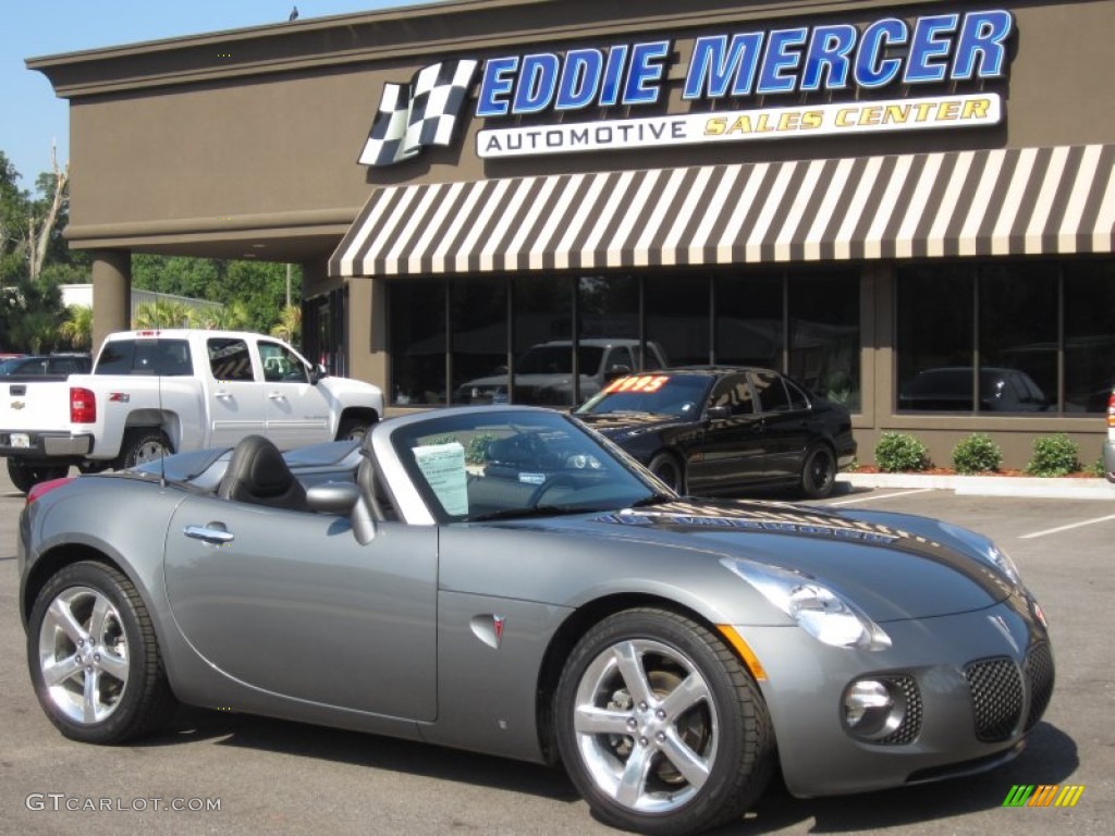 2007 Solstice GXP Roadster - Sly Gray / Ebony photo #1