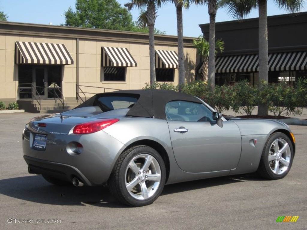 2007 Solstice GXP Roadster - Sly Gray / Ebony photo #7