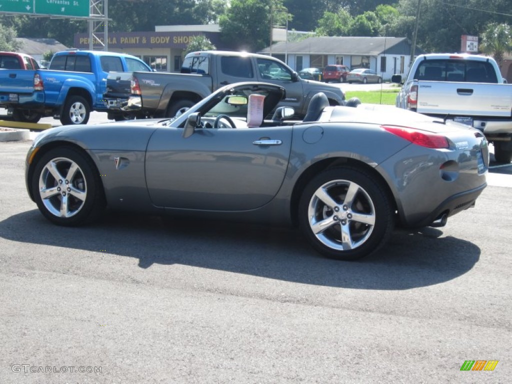 2007 Solstice GXP Roadster - Sly Gray / Ebony photo #34