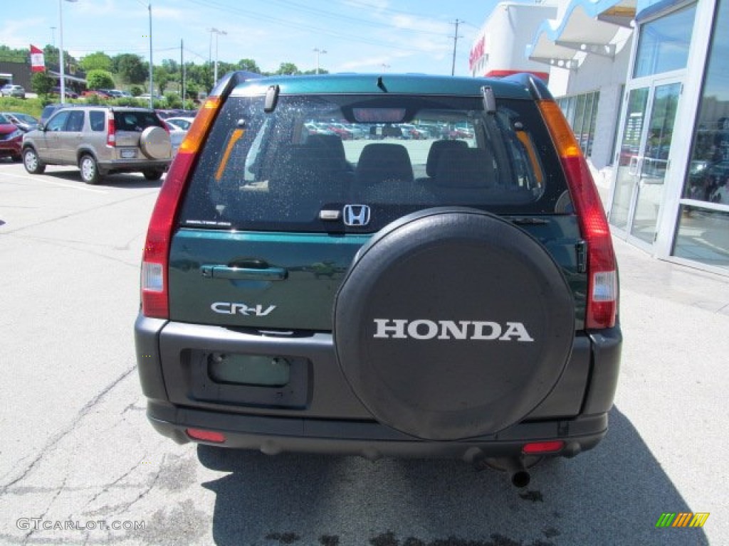 2003 CR-V LX 4WD - Clover Green Pearl / Saddle photo #5