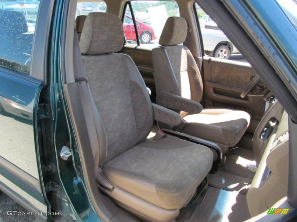 2003 CR-V LX 4WD - Clover Green Pearl / Saddle photo #10