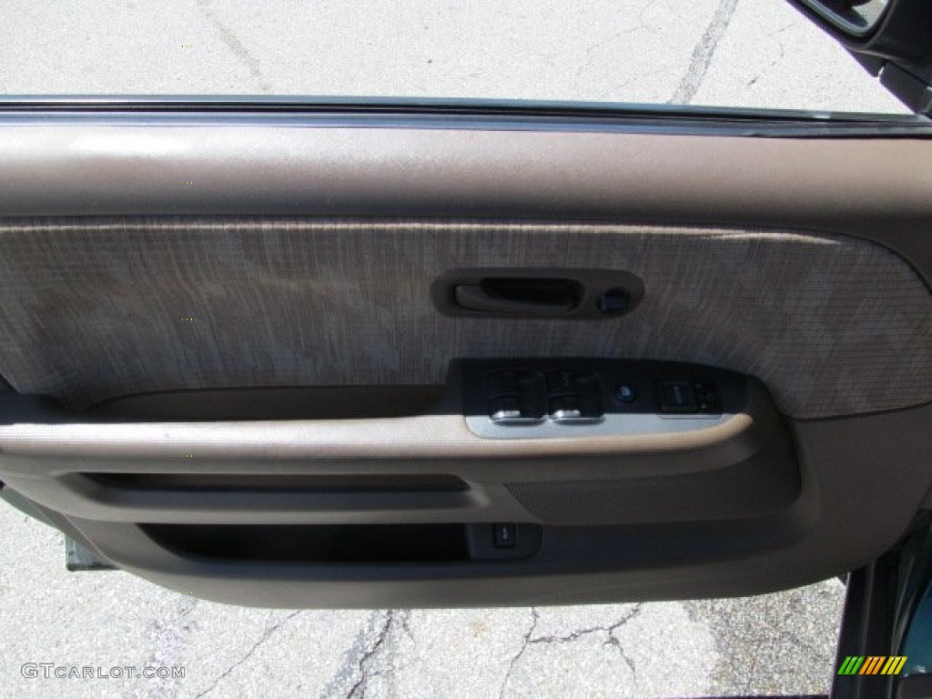 2003 CR-V LX 4WD - Clover Green Pearl / Saddle photo #12