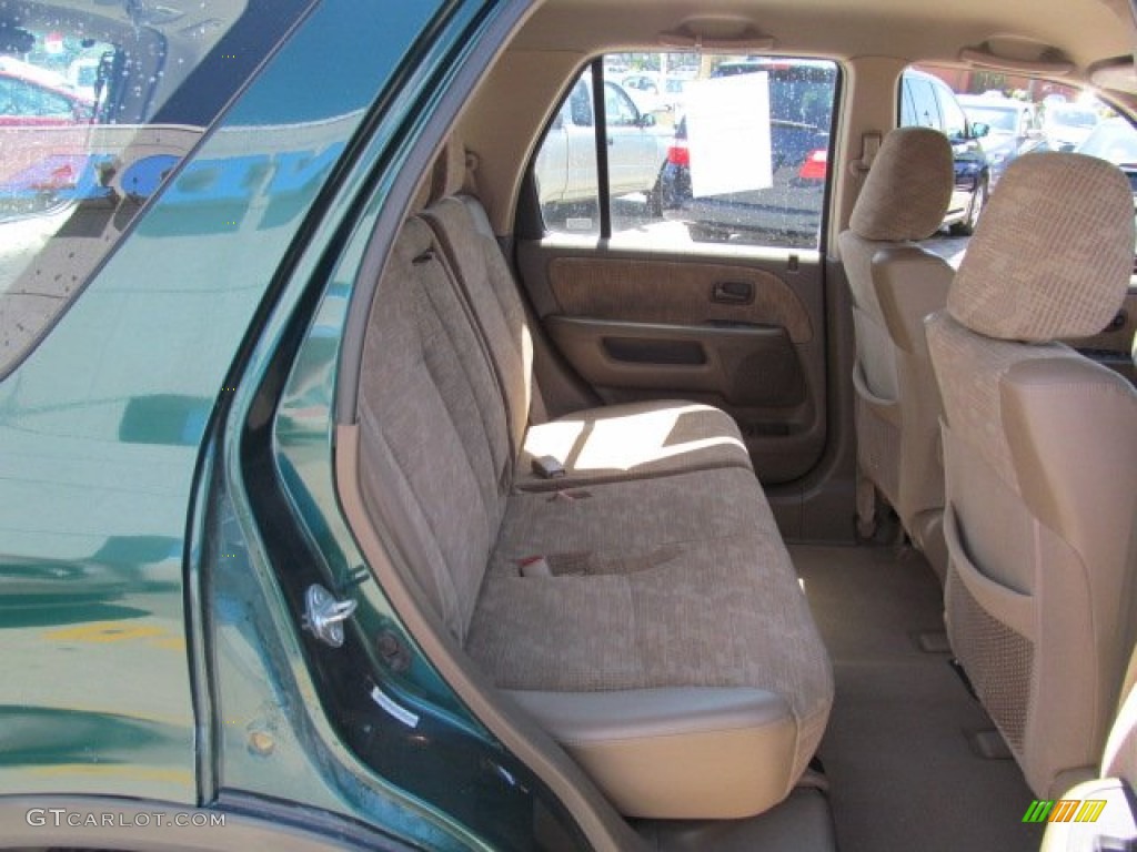 2003 CR-V LX 4WD - Clover Green Pearl / Saddle photo #16