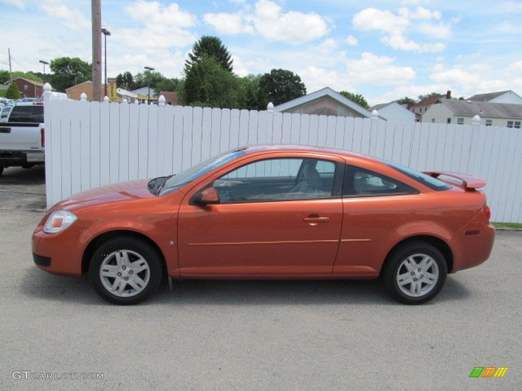 Sunburst Orange Metallic 2006 Chevrolet Cobalt LT Coupe Exterior Photo #66624869