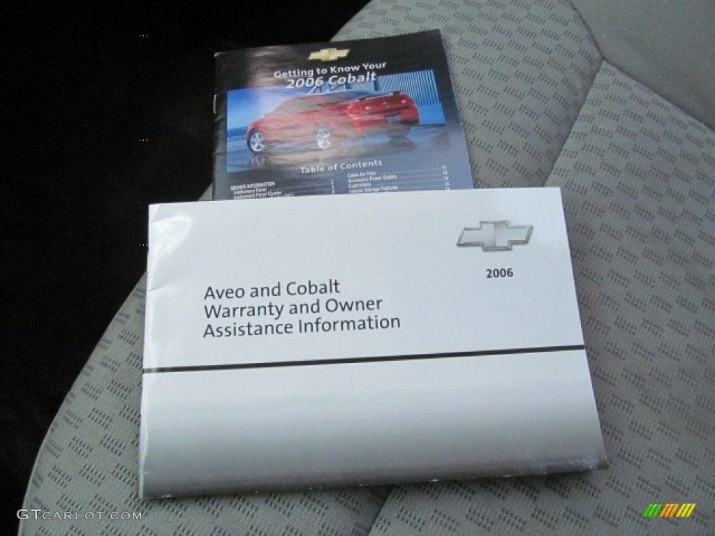 2006 Chevrolet Cobalt LT Coupe Books/Manuals Photo #66624956