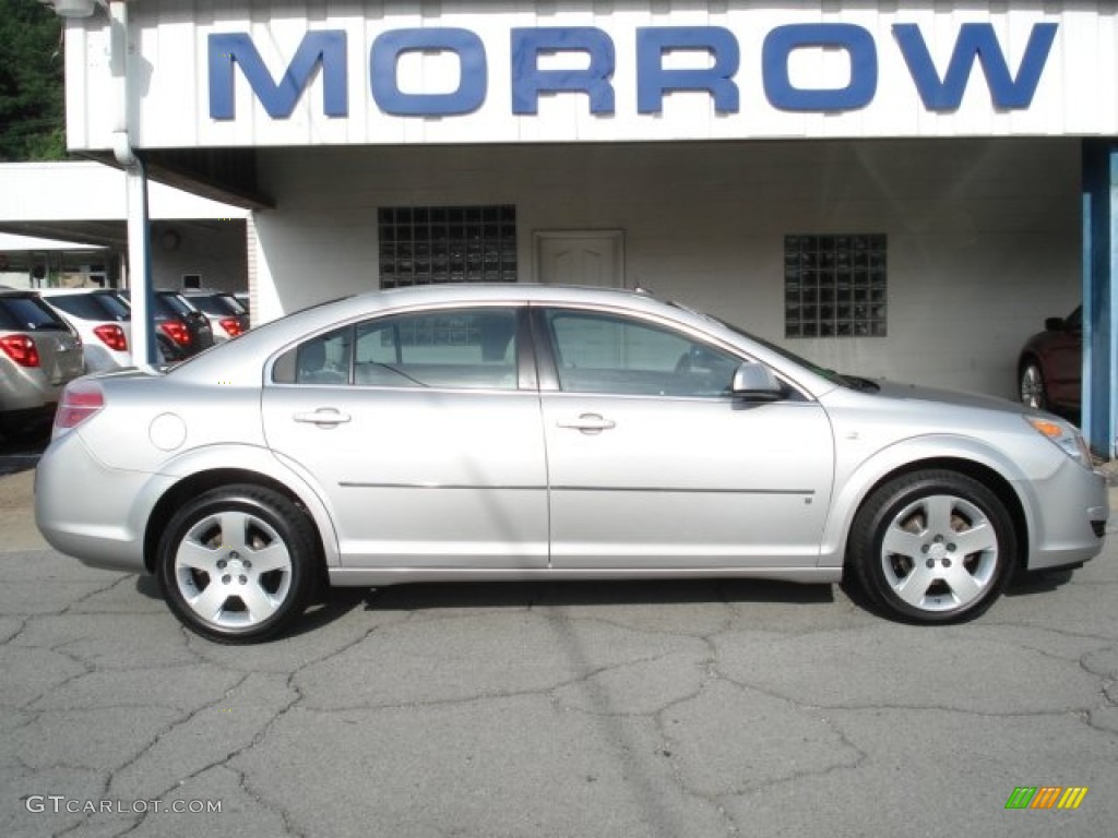 2007 Aura XE - Silver Pearl Metallic / Black photo #1