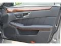 Black 2011 Mercedes-Benz E 350 4Matic Sedan Door Panel