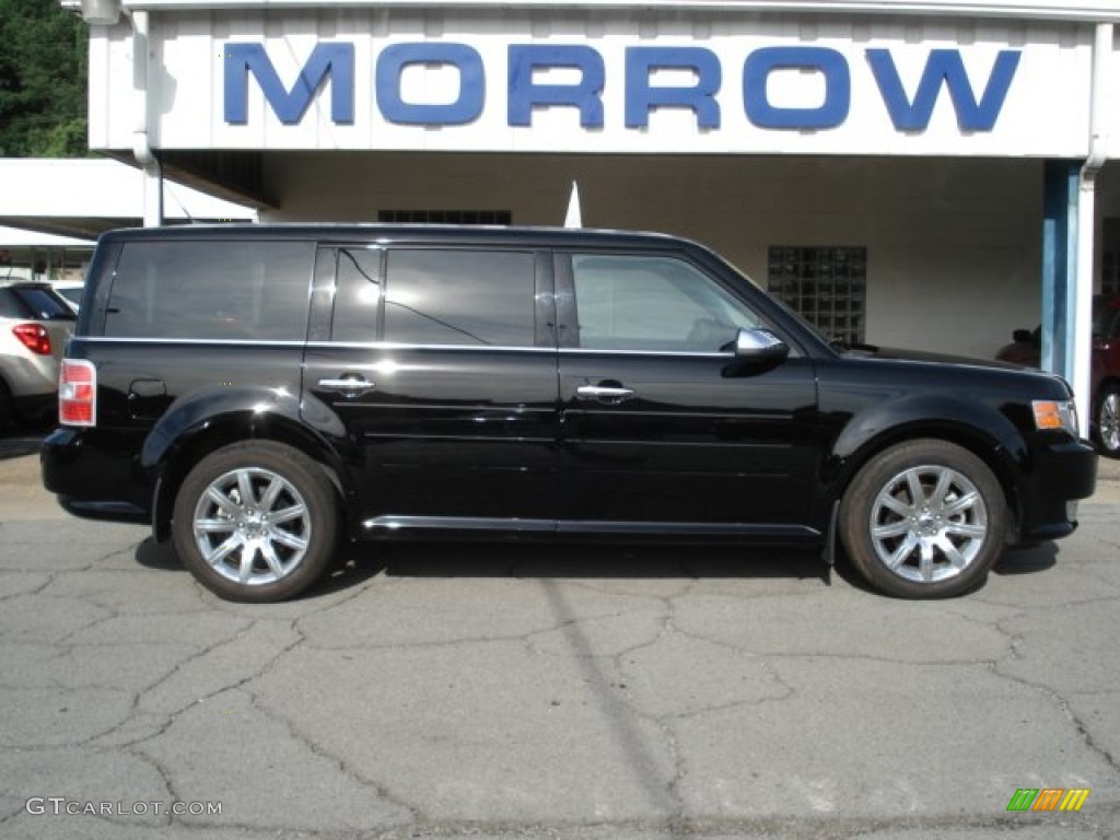 2009 Flex Limited AWD - Black / Charcoal Black photo #1