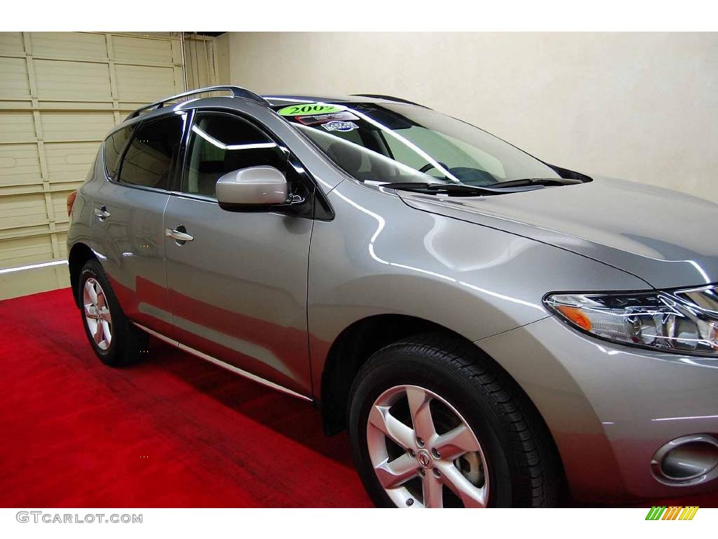 2009 Murano S AWD - Platinum Graphite Metallic / Black photo #14