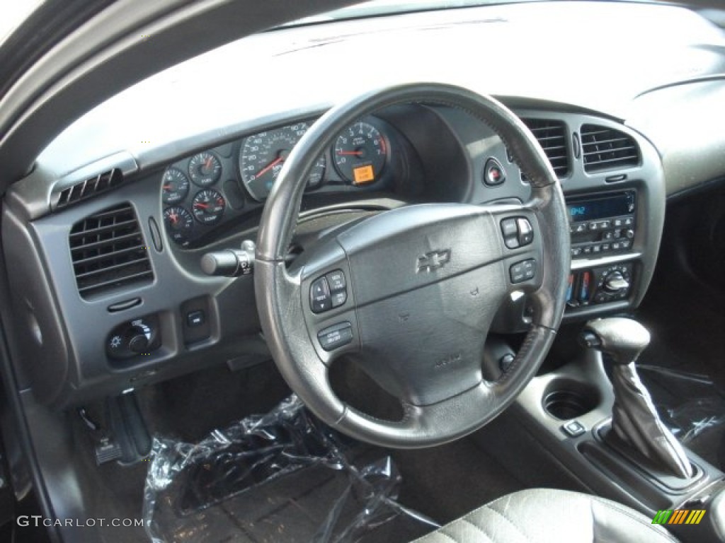 2004 Chevrolet Monte Carlo Dale Earnhardt Jr. Signature Series Ebony Black Steering Wheel Photo #66625667