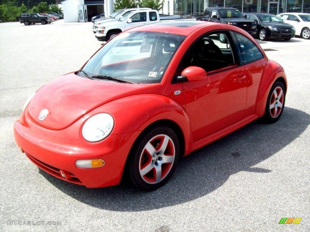 2002 New Beetle Special Edition Snap Orange Color Concept Coupe - Snap Orange / Black/Orange photo #11