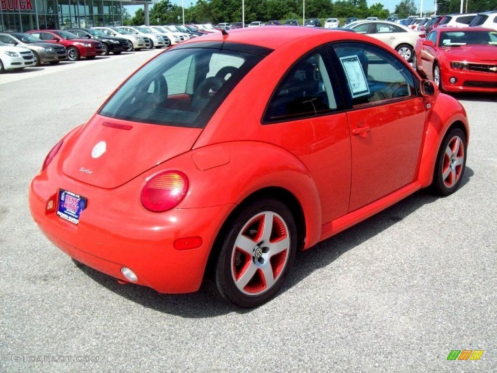 2002 New Beetle Special Edition Snap Orange Color Concept Coupe - Snap Orange / Black/Orange photo #12