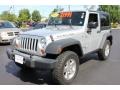 Bright Silver Metallic - Wrangler Rubicon 4x4 Photo No. 1