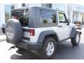 Bright Silver Metallic - Wrangler Rubicon 4x4 Photo No. 13