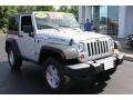 Bright Silver Metallic - Wrangler Rubicon 4x4 Photo No. 16