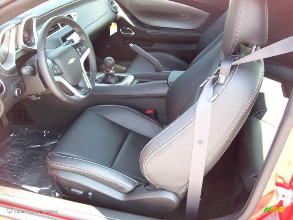Black Interior 2012 Chevrolet Camaro SS/RS Coupe Photo #66626936