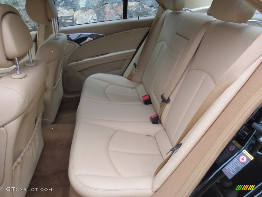 Cashmere Interior 2009 Mercedes-Benz E 350 Sedan Photo #66627500