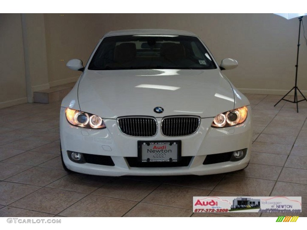 2009 3 Series 328i Convertible - Alpine White / Saddle Brown Dakota Leather photo #4