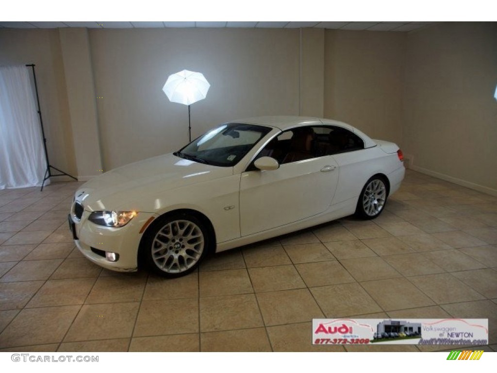2009 3 Series 328i Convertible - Alpine White / Saddle Brown Dakota Leather photo #10