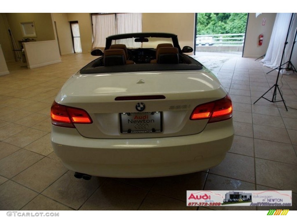 2009 3 Series 328i Convertible - Alpine White / Saddle Brown Dakota Leather photo #16