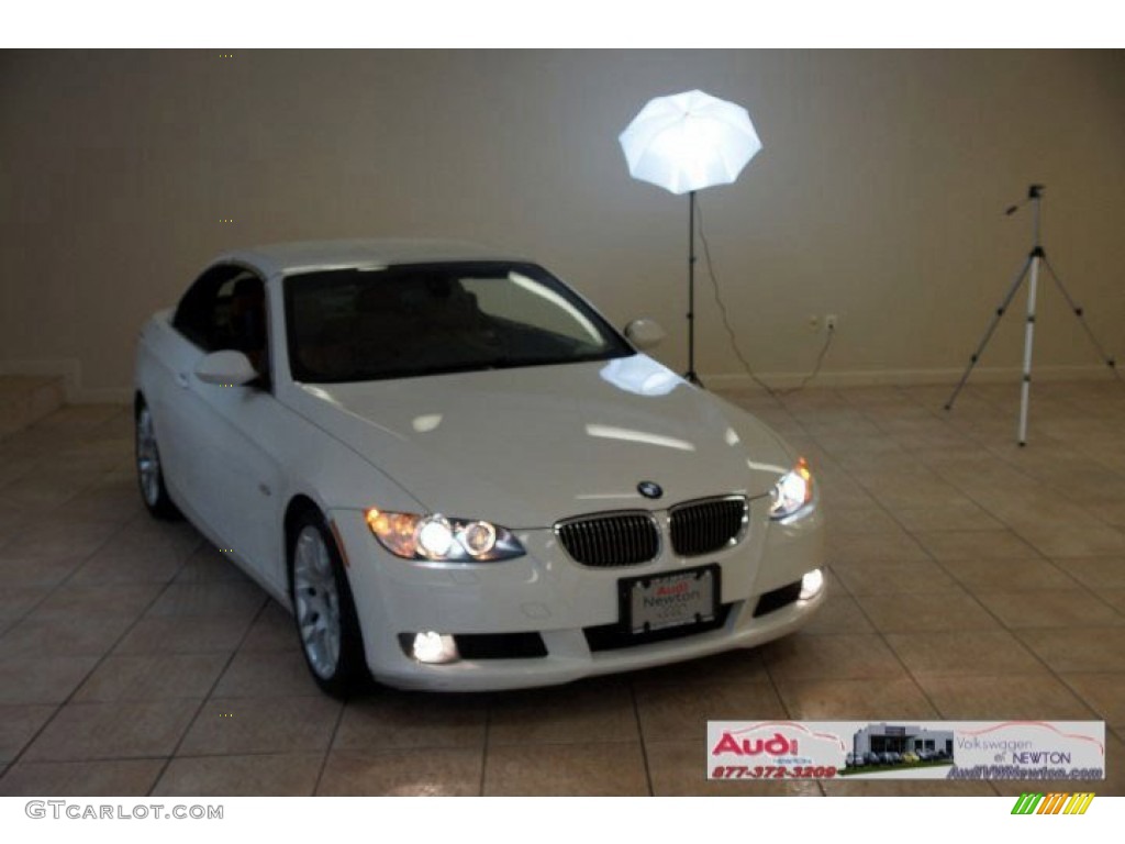 2009 3 Series 328i Convertible - Alpine White / Saddle Brown Dakota Leather photo #18