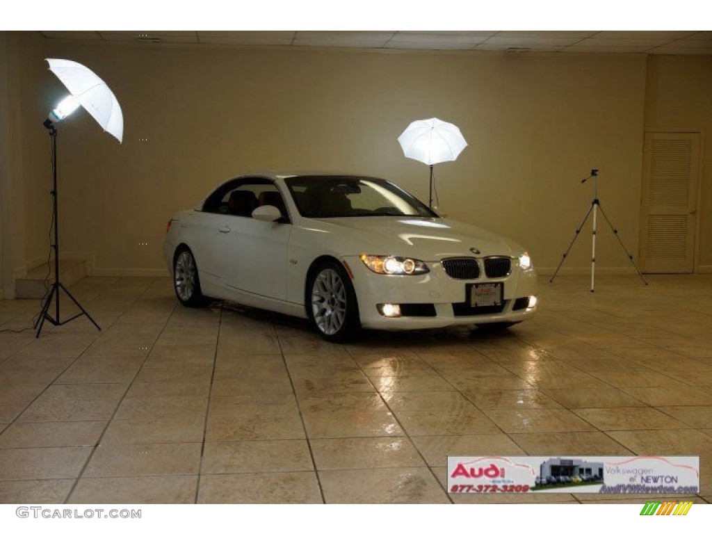 2009 3 Series 328i Convertible - Alpine White / Saddle Brown Dakota Leather photo #19