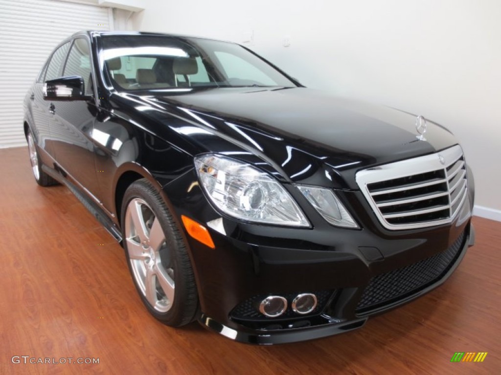 Black 2010 Mercedes-Benz E 350 Sedan Exterior Photo #66627716