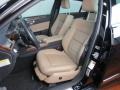 Almond Beige Front Seat Photo for 2010 Mercedes-Benz E #66627791