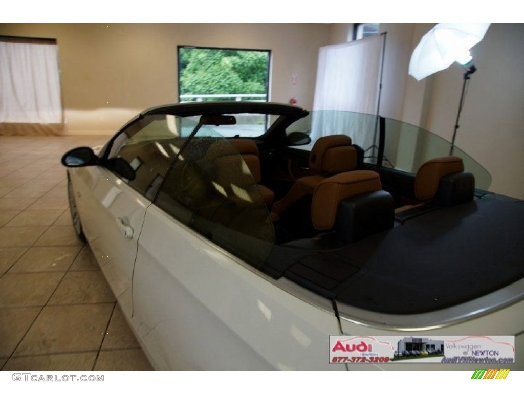 2009 3 Series 328i Convertible - Alpine White / Saddle Brown Dakota Leather photo #32