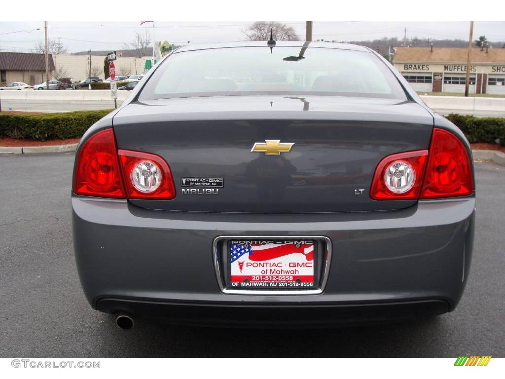 2008 Malibu LT Sedan - Dark Gray Metallic / Ebony photo #6