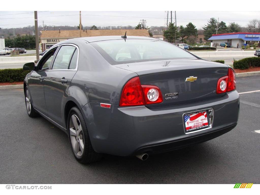 2008 Malibu LT Sedan - Dark Gray Metallic / Ebony photo #7