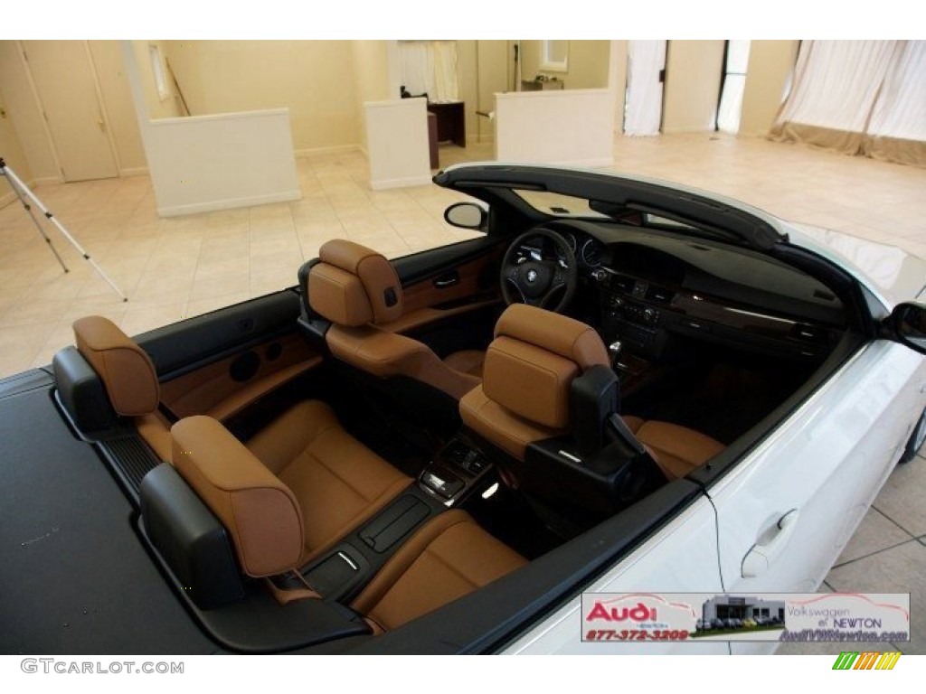 2009 3 Series 328i Convertible - Alpine White / Saddle Brown Dakota Leather photo #64