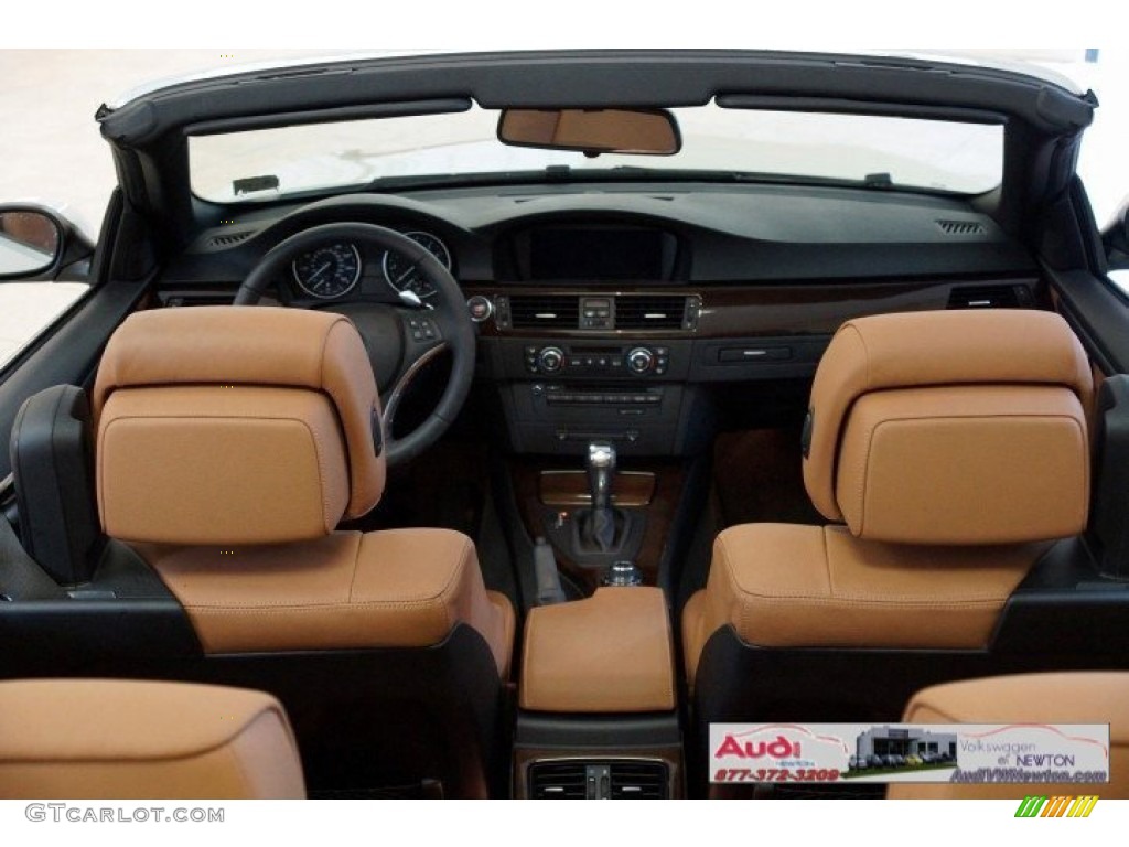 2009 3 Series 328i Convertible - Alpine White / Saddle Brown Dakota Leather photo #65