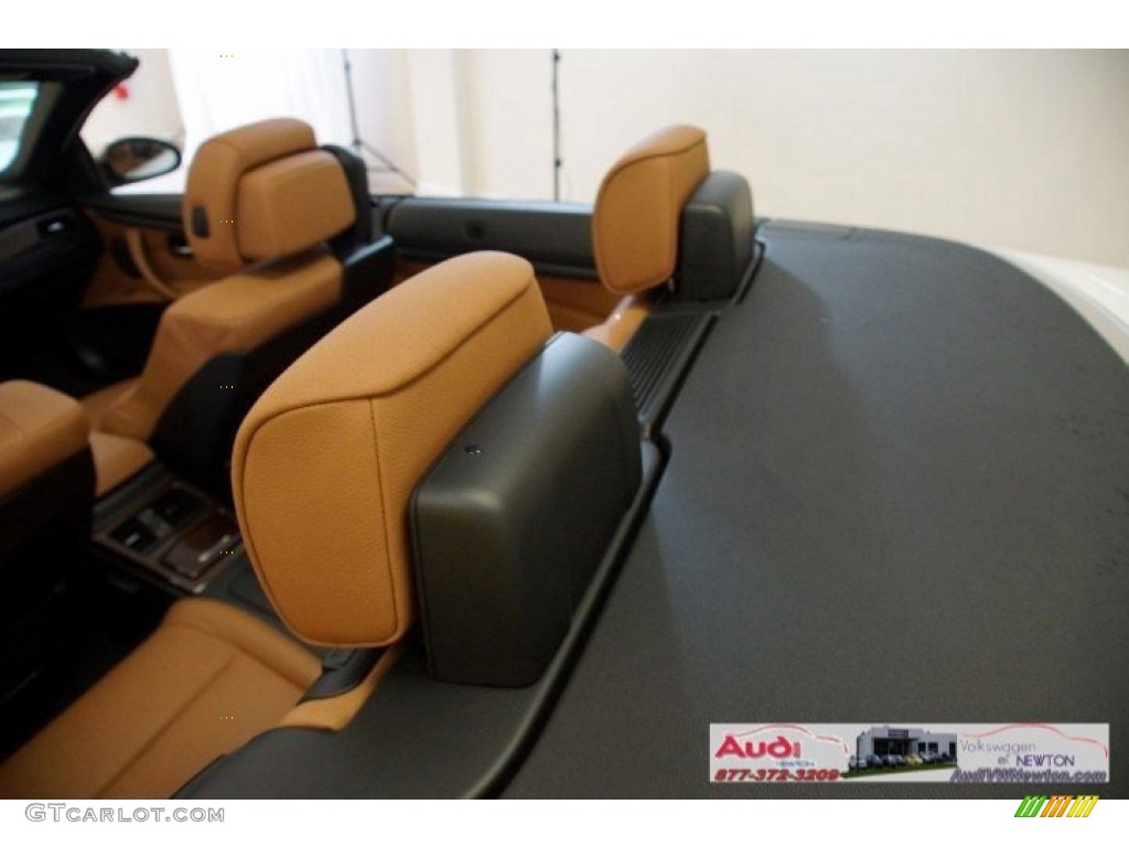 2009 3 Series 328i Convertible - Alpine White / Saddle Brown Dakota Leather photo #68